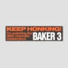 Jenkem Keep Honking Baker Bumper Sticker
