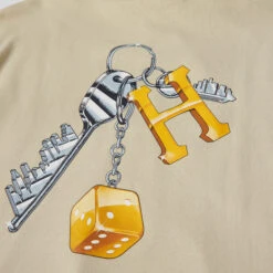 HUF Keys To The City Hood Stone -Slam City Shop KEYS TO THE CITY P O HOODIE STONE PF00710 STONE 03