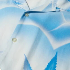 Huf Love In The Air Shortsleeve Resort Shirt Pool Blue -Slam City Shop LOVE IN THE AIR S S RESORT SHIRT POOL BLUE BU00245 POOLB 03