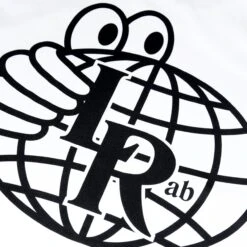 Last Resort AB Atlas Monogram Short Sleeve T-Shirt White / Black -Slam City Shop LRTeeWhite 4