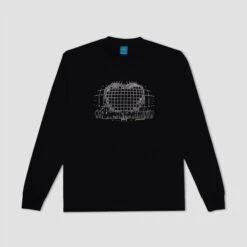 Frog I Love Music Longsleeve T-Shirt Black