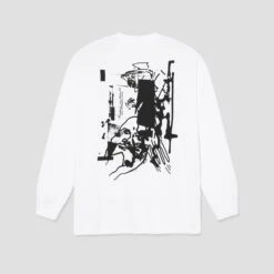 Last Resort AB Brain Freeze Long Sleeve T-Shirt White