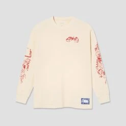 Last Resort AB Tour Longsleeve T-Shirt Natural White