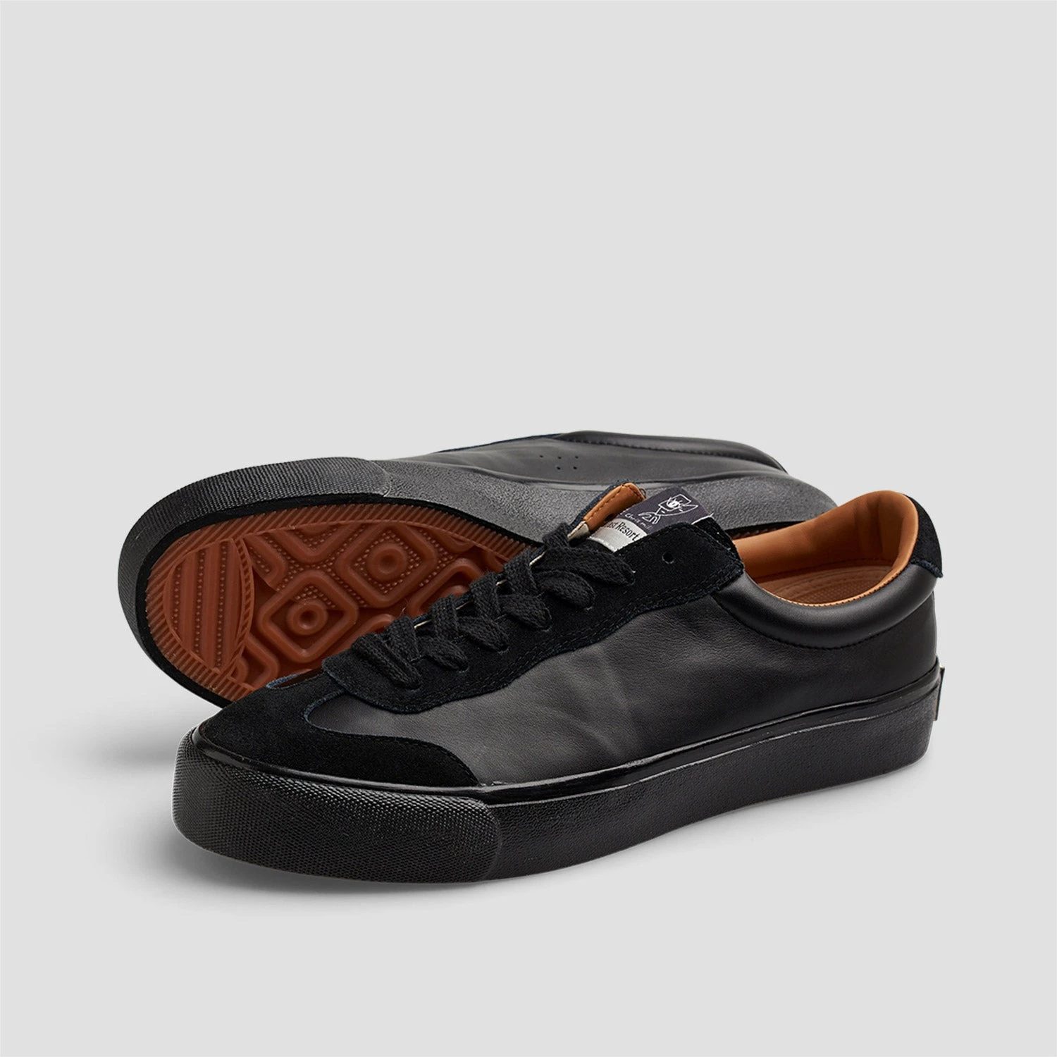 Last Resort AB VM004 Milic Leather / Suede Lo Skateboard Shoes Duo Black / Black 2 Last Resort AB VM004 Milic Leather / Suede Lo Skateboard Shoes Duo Black / Black - Image 2