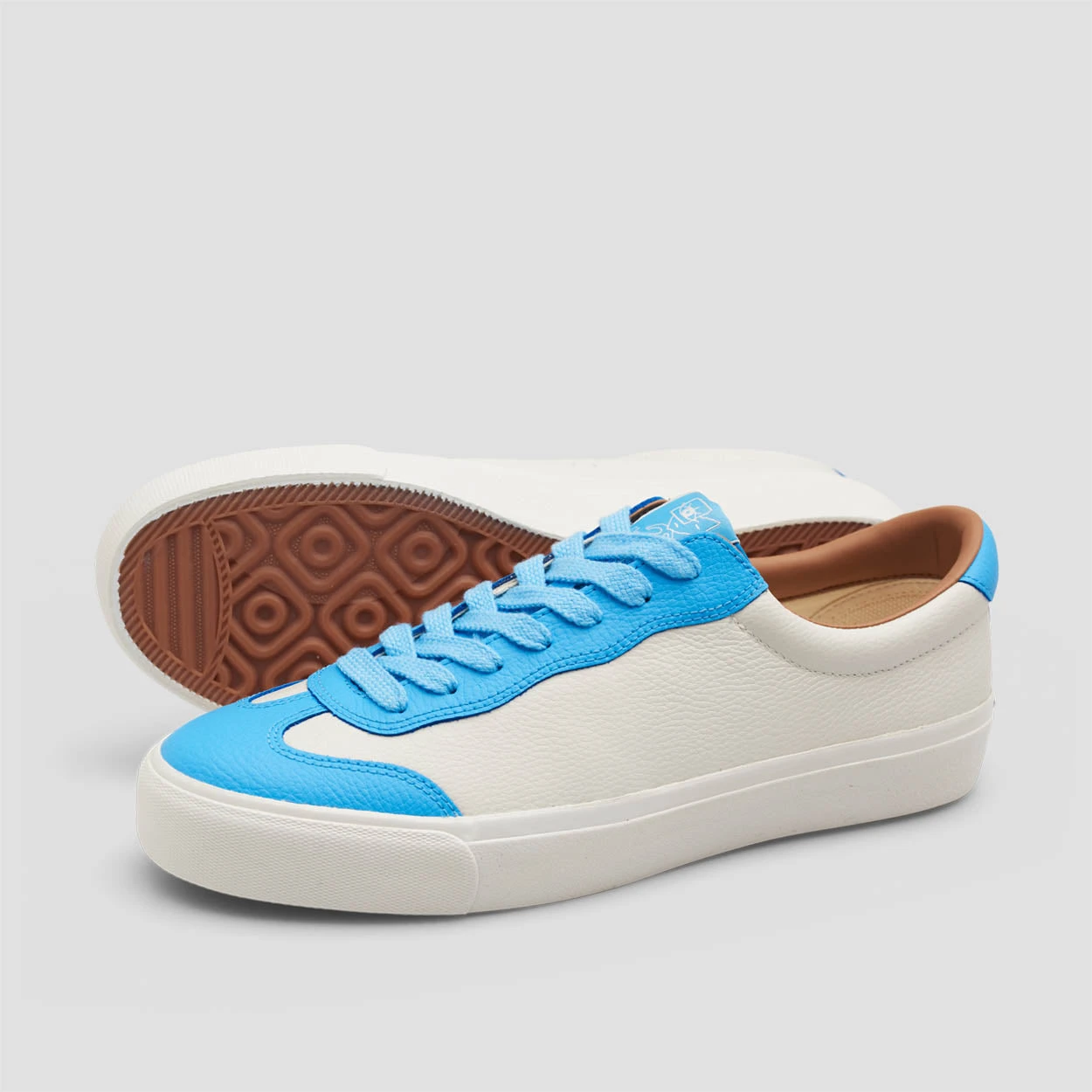 Last Resort AB VM004 Milic Leather Skate Shoes Light Blue / White 2 Last Resort AB VM004 Milic Leather Skate Shoes Light Blue / White - Image 2