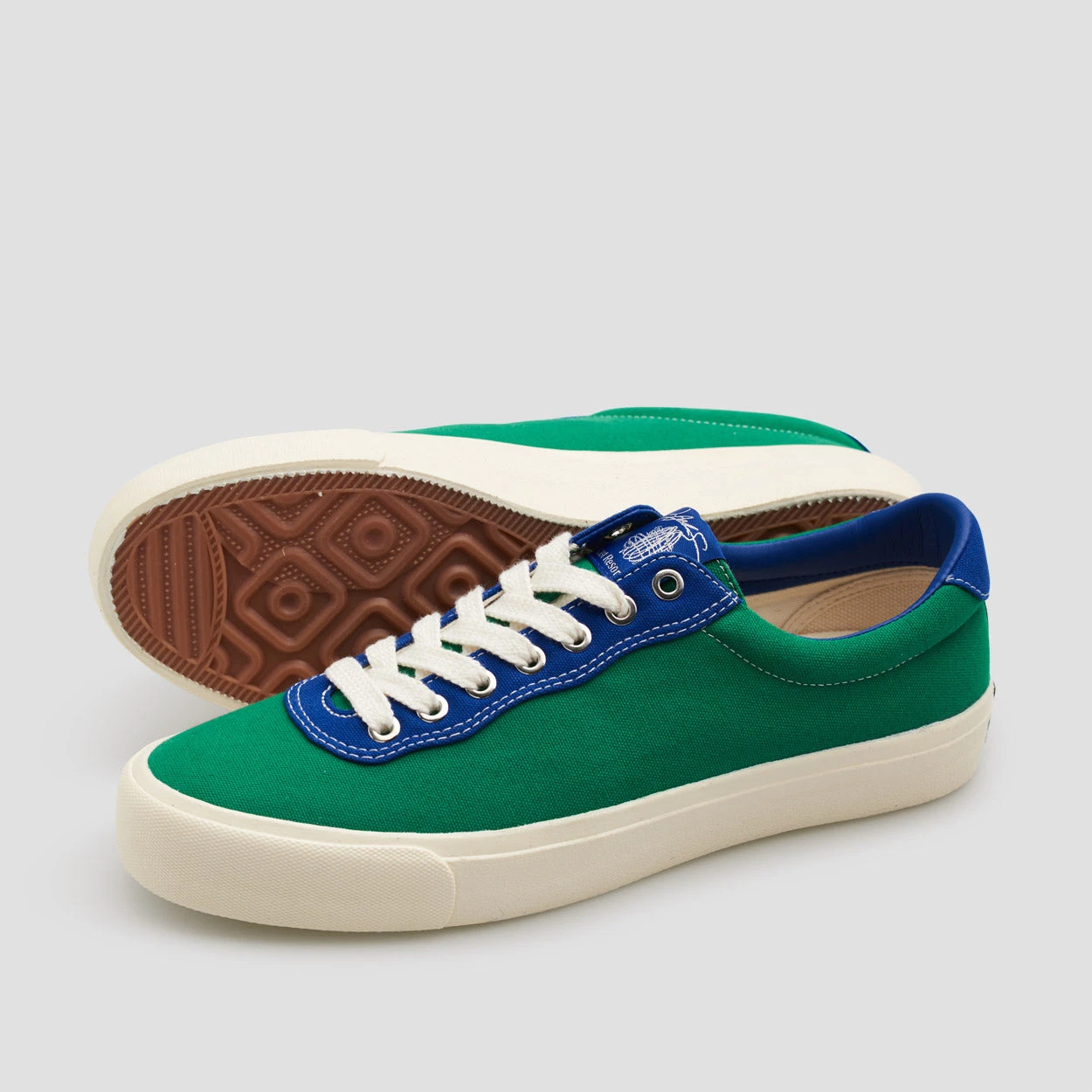 Last Resort AB X Julian Smith VM001 Lo Canvas Kelly Green / Klein Blue 2 Last Resort AB X Julian Smith VM001 Lo Canvas Kelly Green / Klein Blue - Image 2