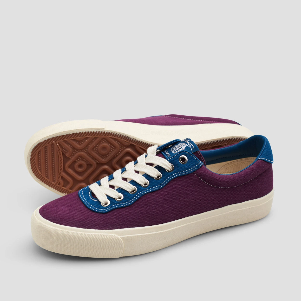 Last Resort AB X Julian Smith VM001 Lo Canvas Plum / Dirty Blue 2 Last Resort AB X Julian Smith VM001 Lo Canvas Plum / Dirty Blue - Image 2