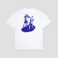 Last Resort AB X Julian Smith Boxers T-Shirt White / Dirty Blue