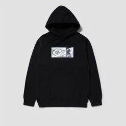 HUF Mason Photo Hood Black