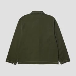 HUF Mason Shacket Hunter Green -Slam City Shop MASON SHACKET HUNTER GREEN BU00212 HUNTG 02