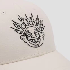 Vans Skate Smile Spike Curve Cap Marshmallow -Slam City Shop MG 4986