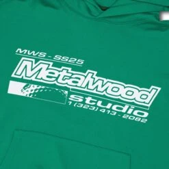 Metalwood LA Brea Shop Hood Green -Slam City Shop Metalwood LA Brea Shop Hood Green 03