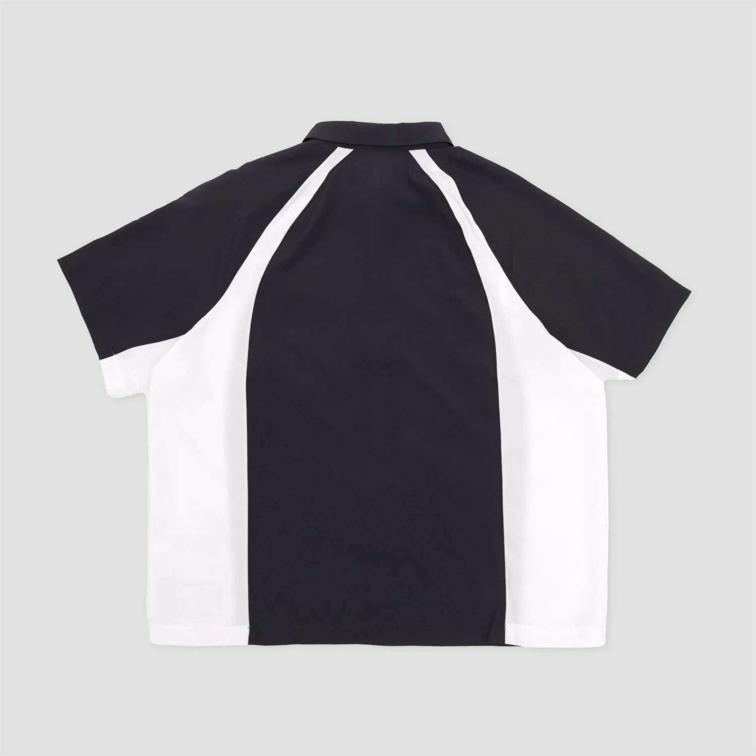 Nike SB Dri-Fit Bowler Woven Shortsleeve Shirt Black / White / White 8 Nike SB Dri-Fit Bowler Woven Shortsleeve Shirt Black / White / White - Image 8