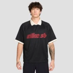 Nike SB Dri Fit Jersey Polo Black / Sail