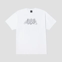 HUF Outlines Shortsleeve T-Shirt White