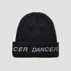 Dancer Oblique Beanie Black
