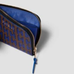 HUF Pillar Zip Wallet Brown -Slam City Shop PILLAR ZIP WALLET BROWN AC01032 BROWN 03