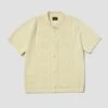 Huf Plantlife Perforated Shortsleeve Knit Top Natural
