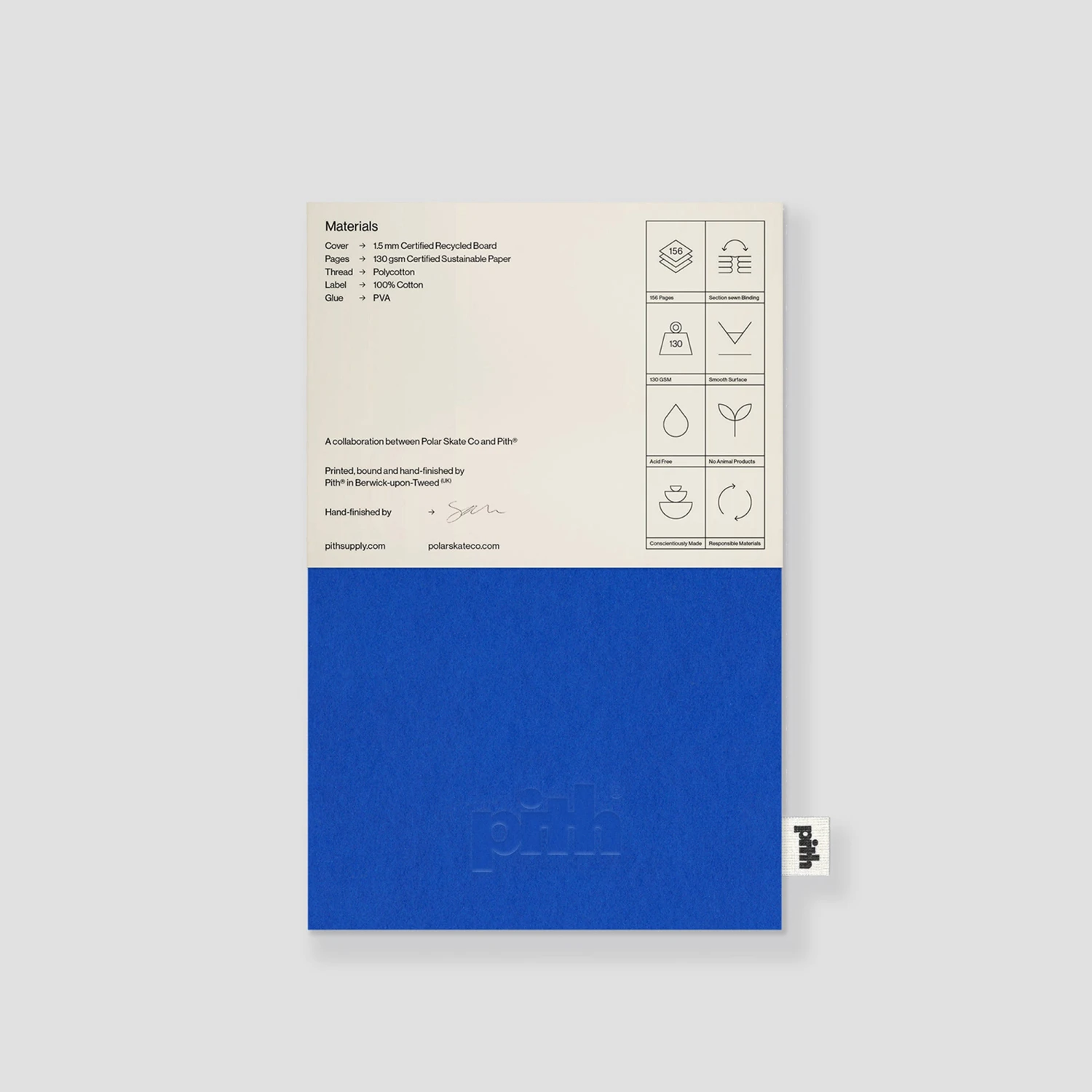 Polar + Pith Deck Book Blue 2 Polar + Pith Deck Book Blue - Image 2