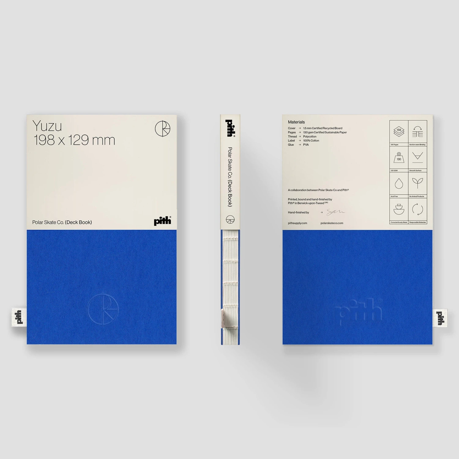 Polar + Pith Deck Book Blue 3 Polar + Pith Deck Book Blue - Image 3