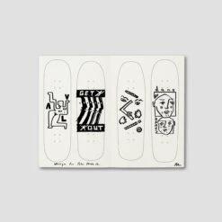 Polar + Pith Deck Book Black -Slam City Shop Pith X Polar Skate Co. Yuzu Deck Book Details 5