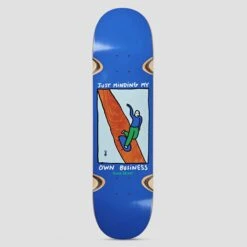 Polar 8.0 Dane Brady Just Minding My Own Business Wheel Wells Skateboard Deck