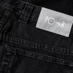 Polar 93! Pants Pitch Black -Slam City Shop Polar Skate Co Classics 93 Pants Pitch Black 5