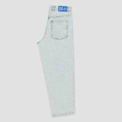 Polar Big Boy Pants OG Logo Light Blue -Slam City Shop Polar Skate Co Classics Big Boy Pants Light Blue OG 3