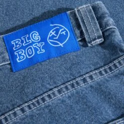 Polar Big Boy Work Pants Blue Wash -Slam City Shop Polar Skate Co Classics Big Boy work Pants blue wash 5
