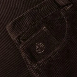 Polar Big Boy Pants Cord Chocolate -Slam City Shop Polar Skate Co F24 Big Boy Pants Cord Chocolate 3