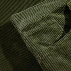 Polar Big Boy Pants Cord Uniform Green -Slam City Shop Polar Skate Co F24 Big Boy Pants Cord Uniform Green 5