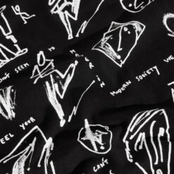 Polar Sad At Times Long Sleeve T-Shirt Black -Slam City Shop Polar Skate Co F24 sad at times ls blk 3