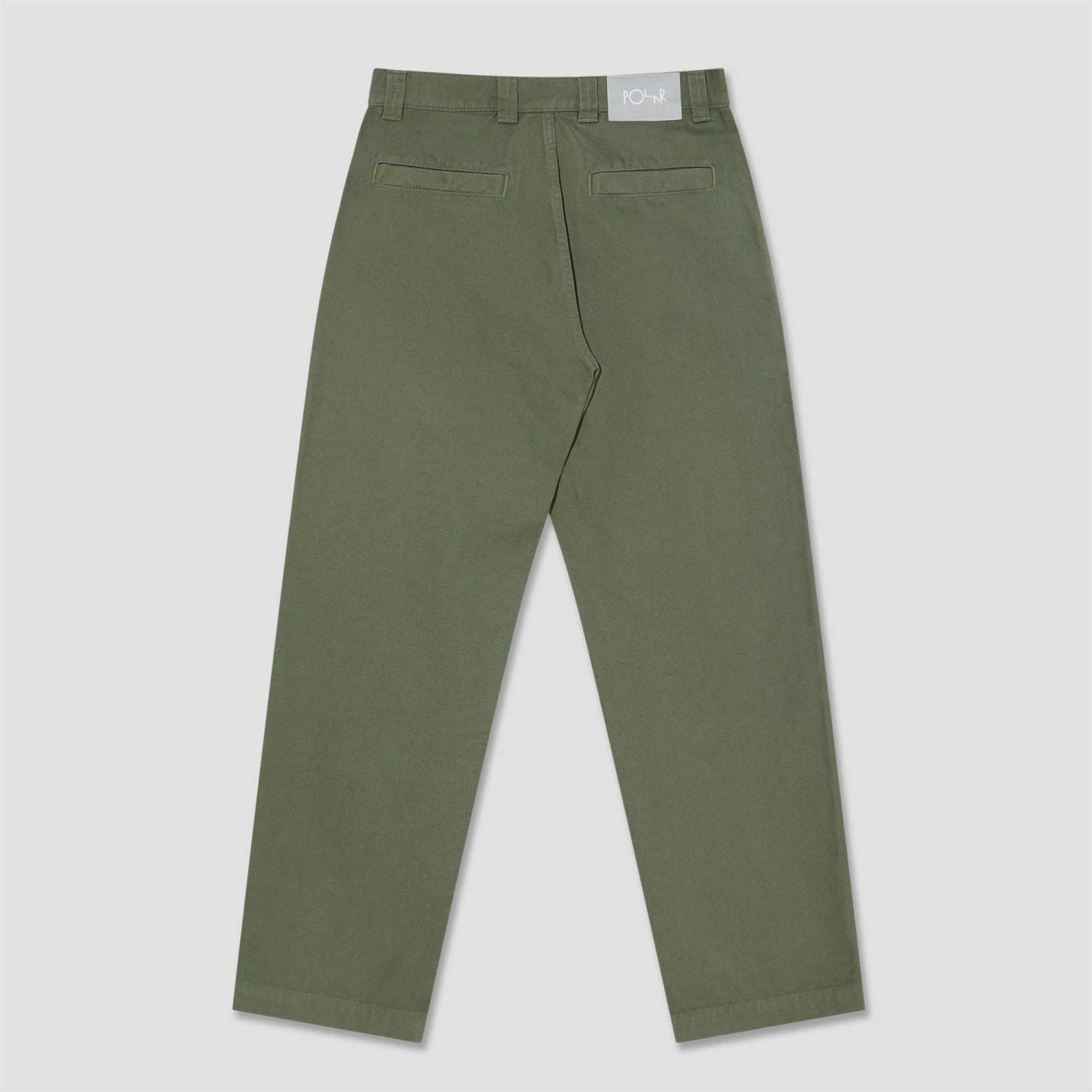 Polar 44! Pants Canvas Grey Green 2 Polar 44! Pants Canvas Grey Green - Image 2