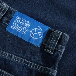 Polar Big Boy Pants Indigo -Slam City Shop Polar Skate Co SP25 Big Boy Pants Indigo 5