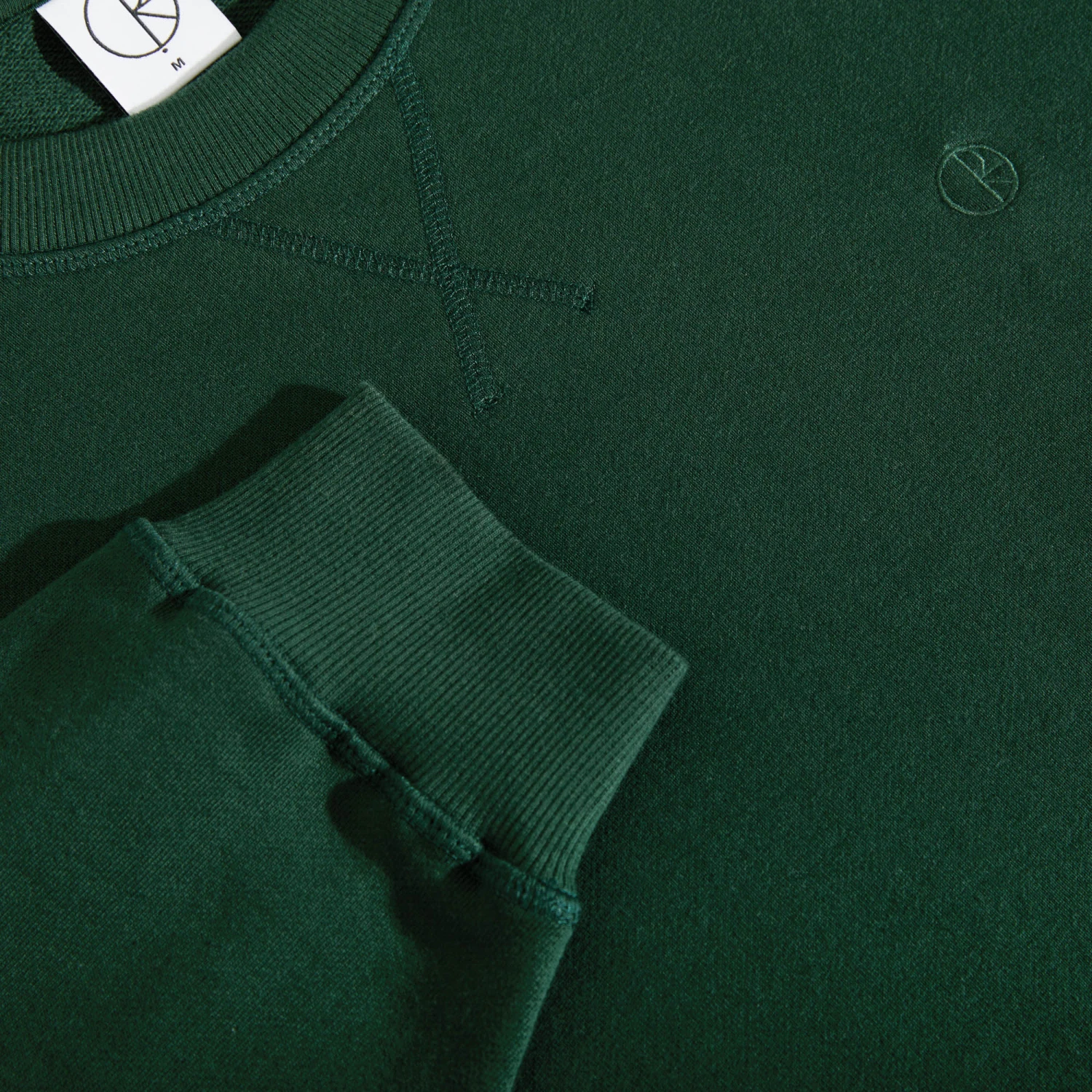 Polar Frank Crewneck Dark Green 2 Polar Frank Crewneck Dark Green - Image 2