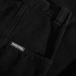Polar Jiro Pants Pitch Black -Slam City Shop Polar Skate Co SP25 Jiro Pants Pitch Black 5