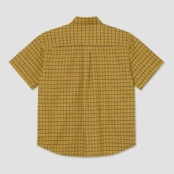 Polar Mitchell Shirt Yellow -Slam City Shop Polar Skate Co SP25 Mitchell Shirt Yellow 2