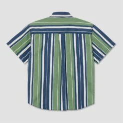 Polar Ted Shirt Green / Blue -Slam City Shop Polar Skate Co SP25 Ted Shirt Green Blue 2