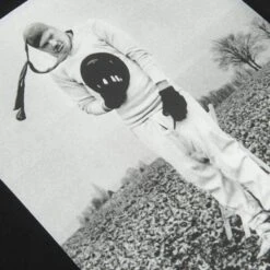 Polar Skate Co Strongest Of The Strange Longsleeve T-Shirt Black -Slam City Shop Polar Skate Co SU24 LS Tee Strongest Of The Strange 4