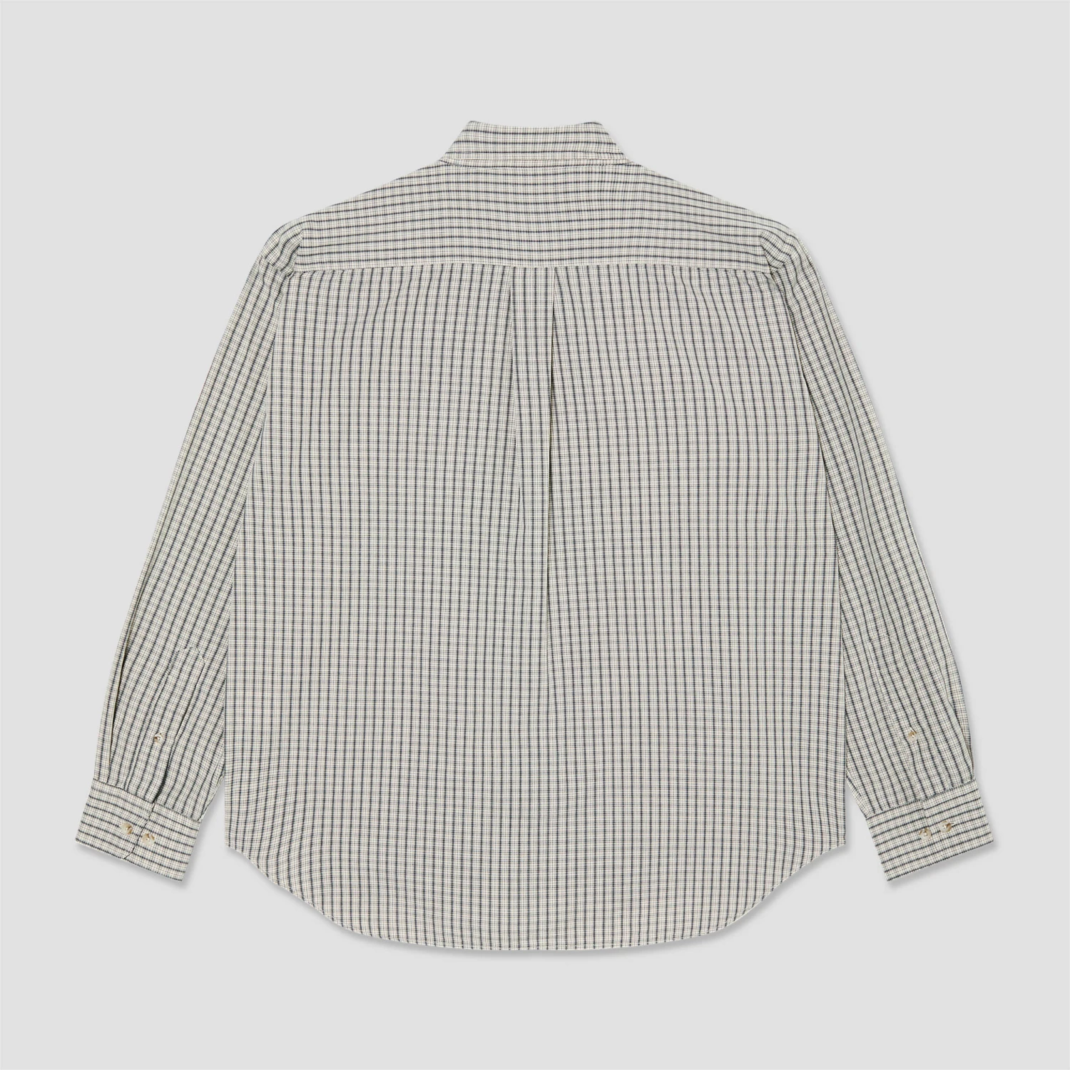 Polar Ben Longsleeve Shirt Ivory Check 2 Polar Ben Longsleeve Shirt Ivory Check - Image 2