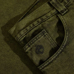 Polar Big Boy Pants Green / Black -Slam City Shop Polar Skate Co SU25 Big Boy Pants Green Black 4