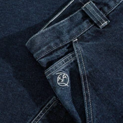 Polar Big Boy Work Pants Indigo -Slam City Shop Polar Skate Co SU25 Big Boy Work Pants Indigo 4