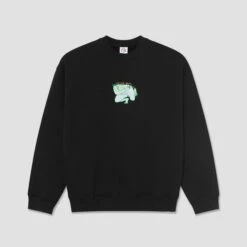 Polar Shy Bow Dave Crewneck Black