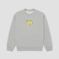 Polar Shy Bow Dave Crewneck Heather Grey