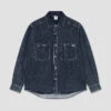 Polar Mike Longsleeve Shirt Denim Washed Blue