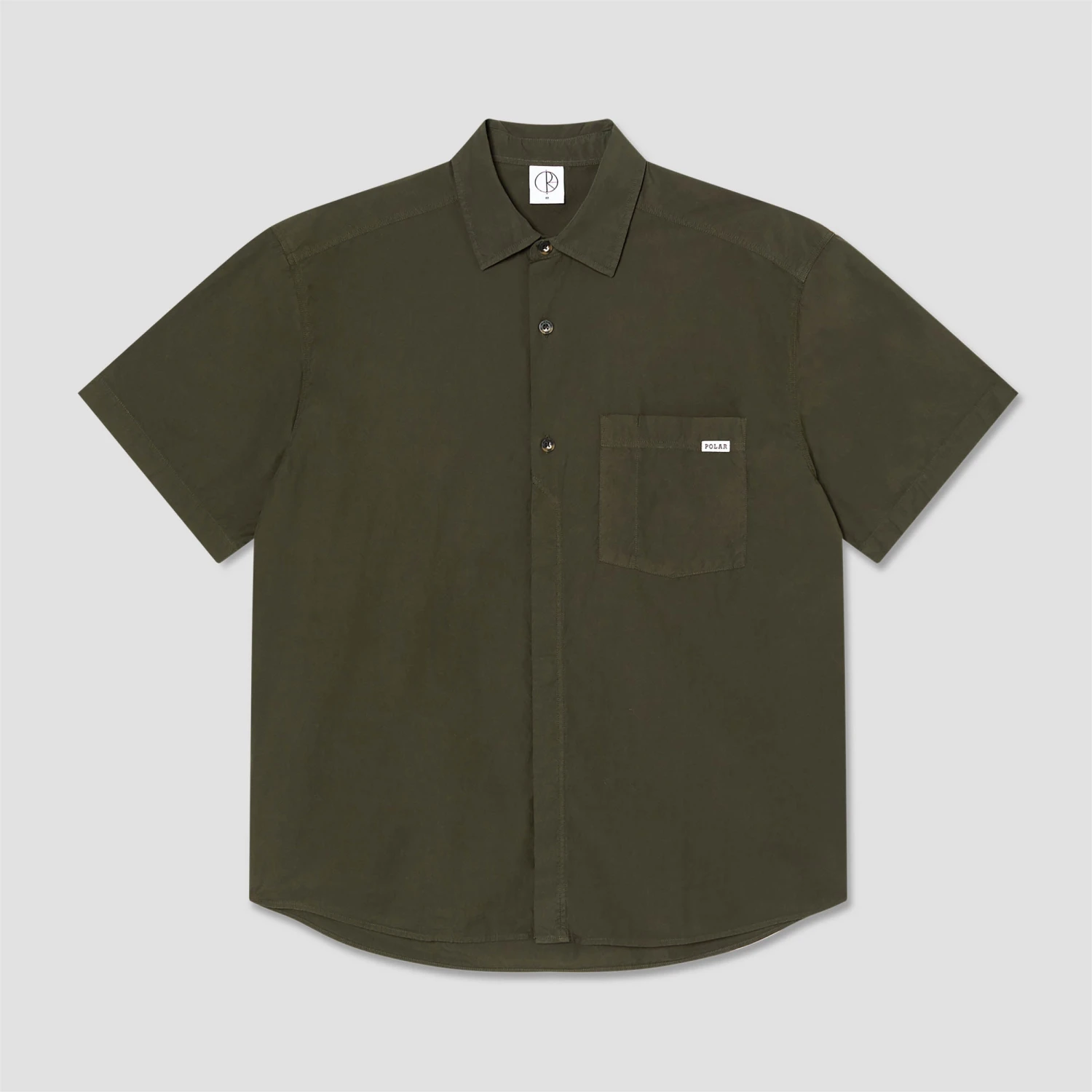 Polar Mitch Shirt Dirty Black 1 Polar Mitch Shirt Dirty Black