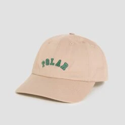 Polar College Logo Sai Cap Ecru