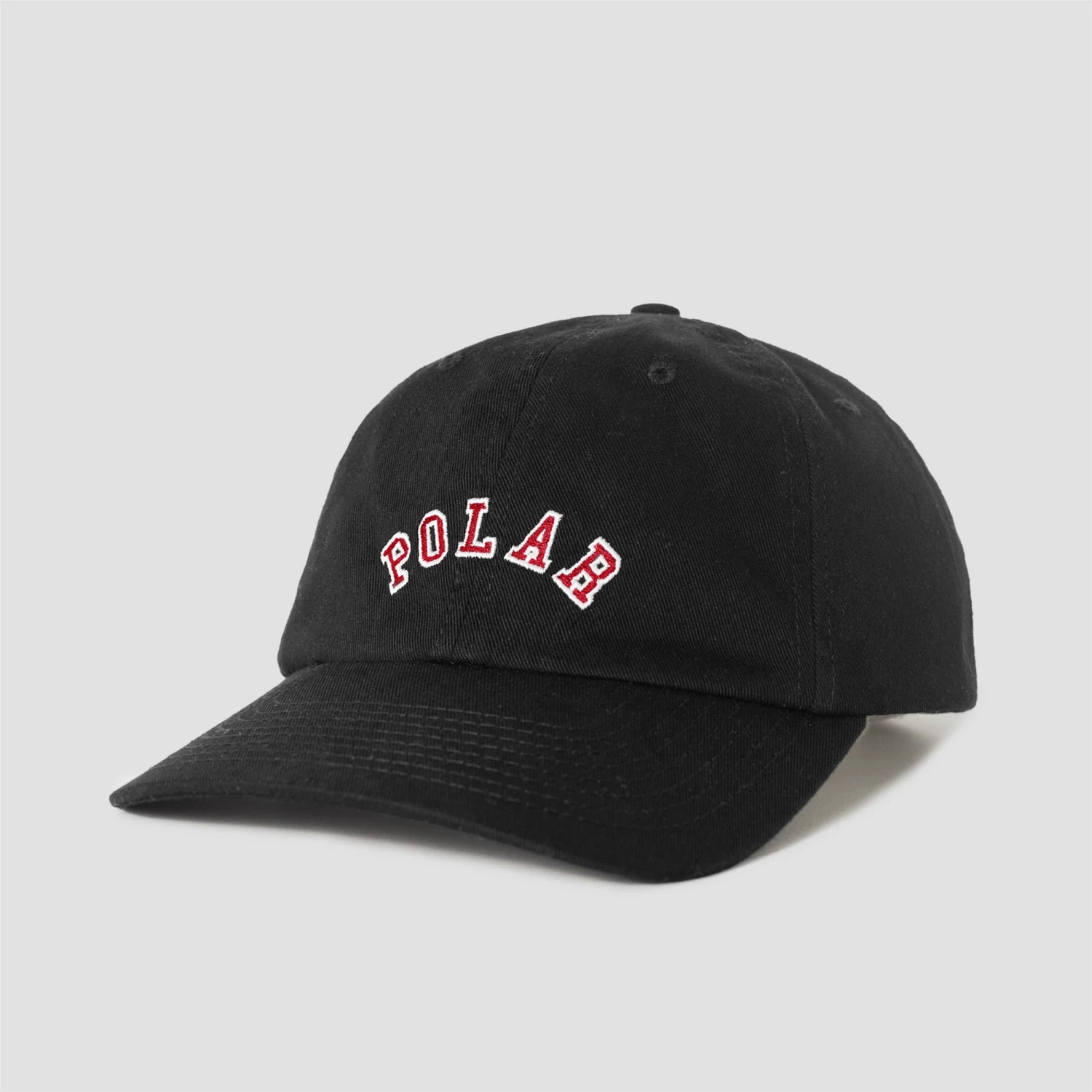 Polar College Logo Sai Cap Black 1 Polar College Logo Sai Cap Black