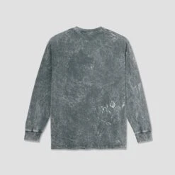 Polar Demon Child Longsleeve T-Shirt Acid Grey -Slam City Shop Polar Skate Co W23 Hardgoods Acid LS Tee Caged Hands Grey 2