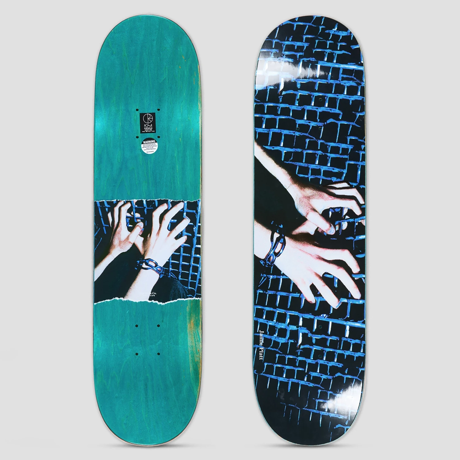 Polar 8.25 Jamie Platt Caged Skateboard Deck 1 Polar 8.25 Jamie Platt Caged Skateboard Deck
